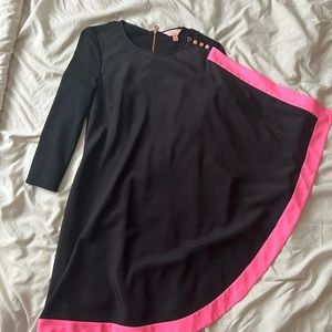 Ted Baker London Little Black Dress FRONT CAPE